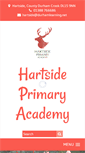 Mobile Screenshot of hartsideprimary.org.uk
